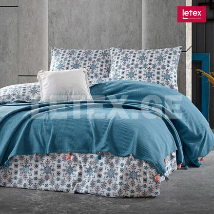 Saheser Home Collection ვაფლის პიკე (Misty - Mavi) Saheser Home Collection ვაფლის პიკე (Misty - Mavi)