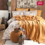 Istanbul Home Collection თეთრეულის კომპლექტი (Boho Chic - Mustard)