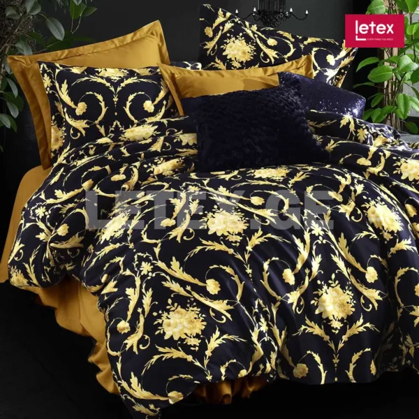 Istanbul Home Collection სატინის თეთრეული (Valeria Gold)