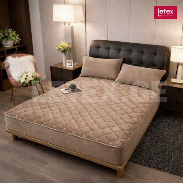 ჩამოსაცმელი მატრასის დამცავი ხავერდის