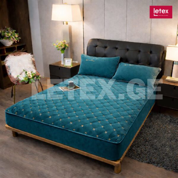 ჩამოსაცმელი მატრასის დამცავი ხავერდის