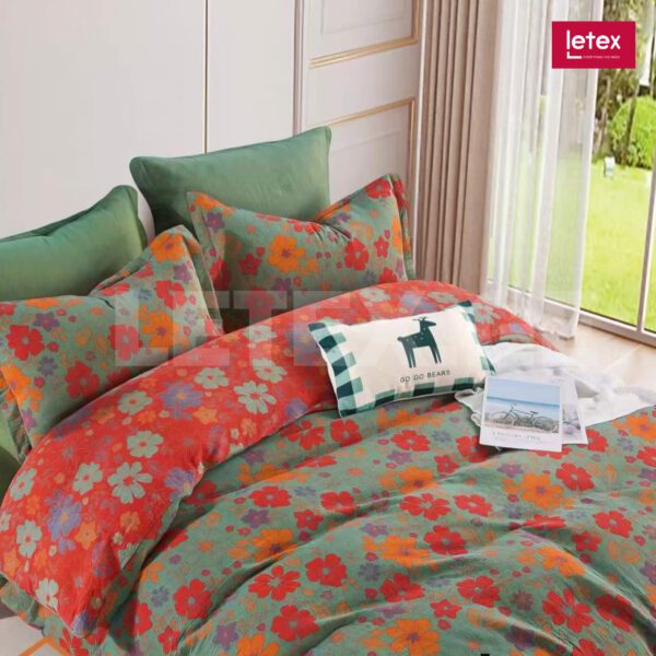 მუსლინის ორსაწოლიანი თეთრეული